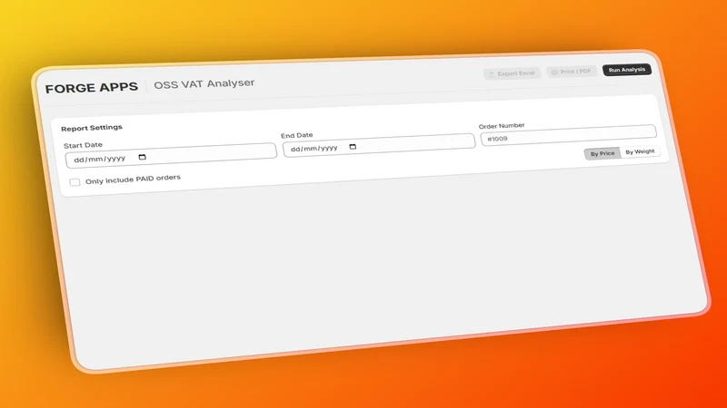 Forge: OSS VAT Analyser