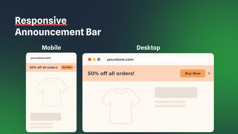 ∞ Banner Slider, Scrolling Bar