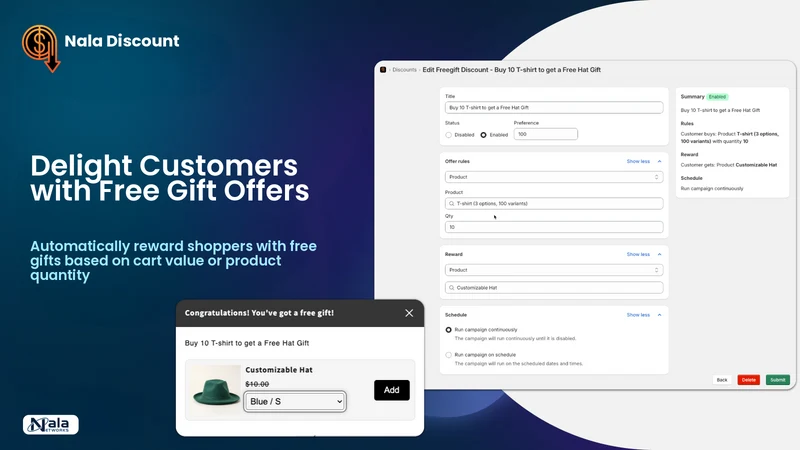 Nala Discounts