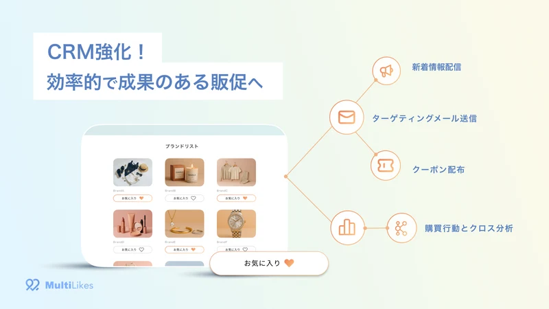 MultiLikes｜商品・ブランド・記事お気に入り
