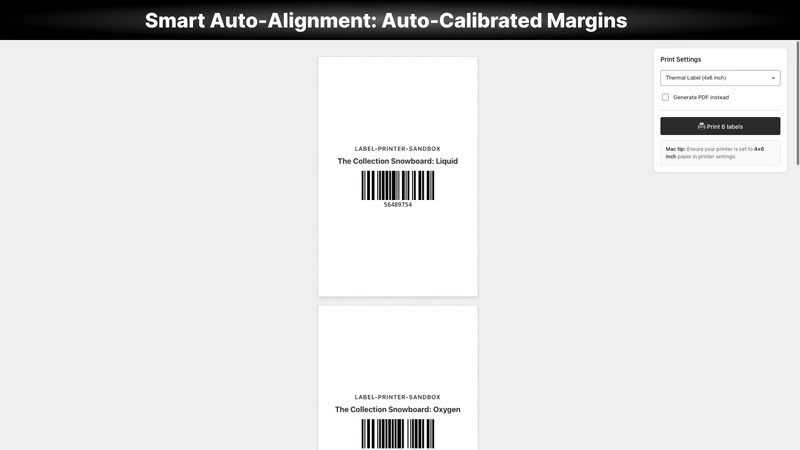 LPP: Label Printer Pro