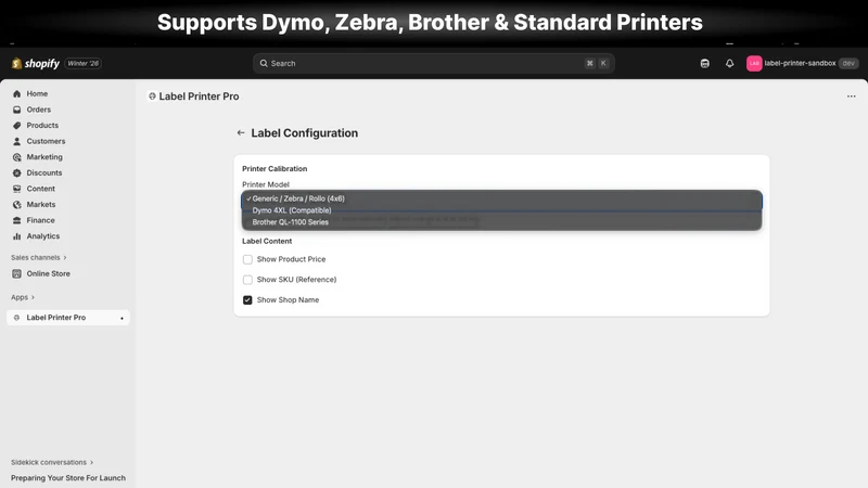 LPP: Label Printer Pro