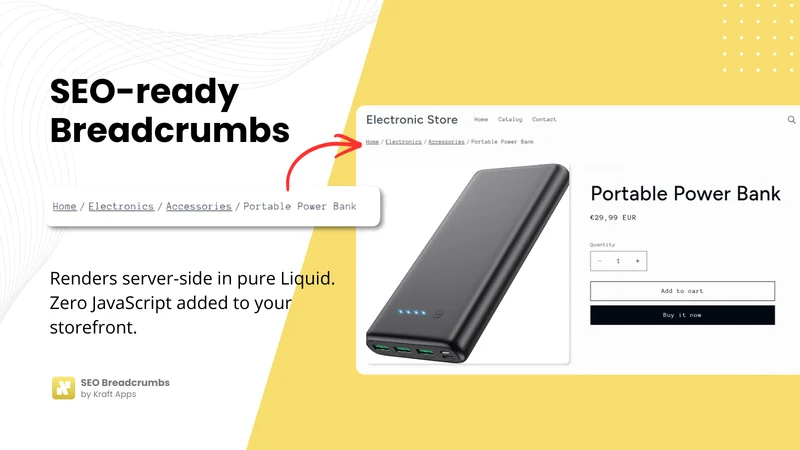 Kraft ‑ SEO Breadcrumbs & Nav