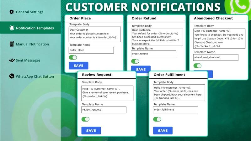 KOOL WhatsApp Notifications