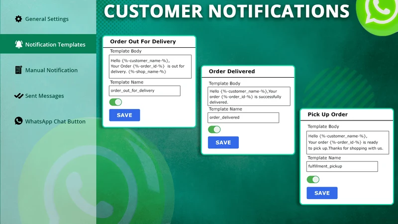 KOOL WhatsApp Notifications