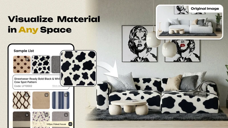 IdealHouse Material Visualizer