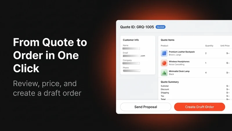 GP Request Quote, Hide Price