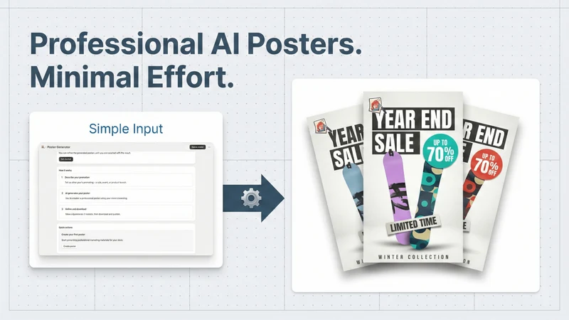 PosterAi ‑ Offer Poster Maker