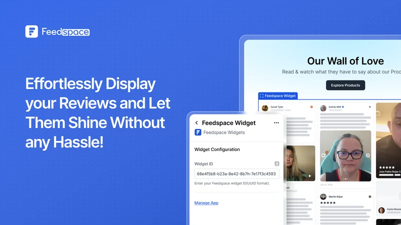 Feedspace Review Widgets
