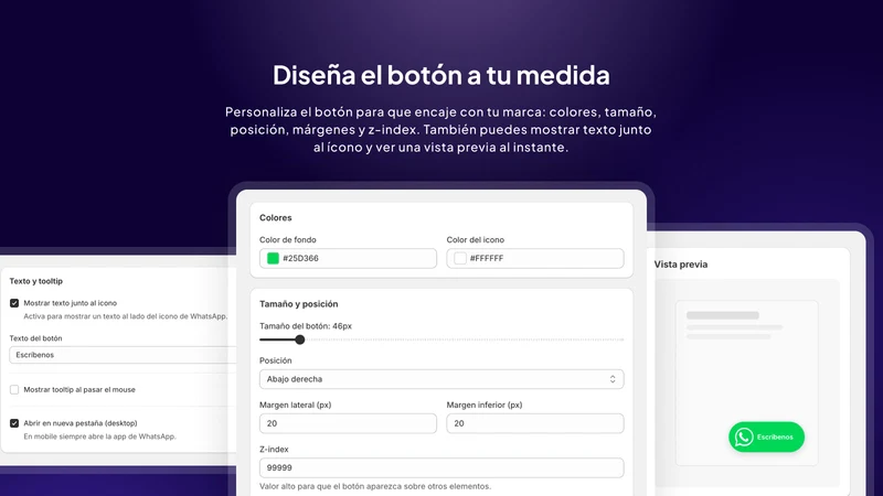 Enova Labs: WhatsApp Flotante