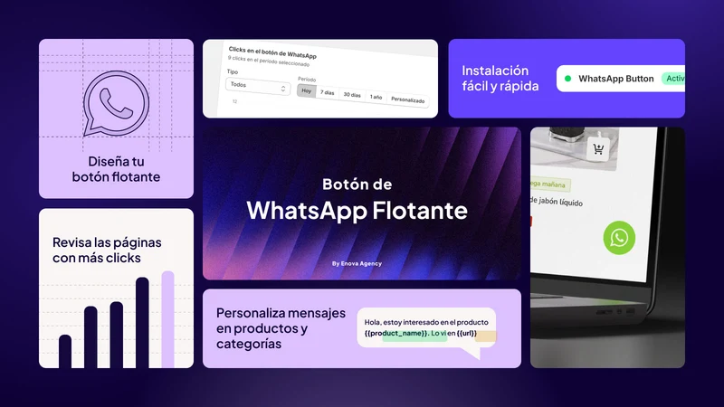 Enova Labs: WhatsApp Flotante