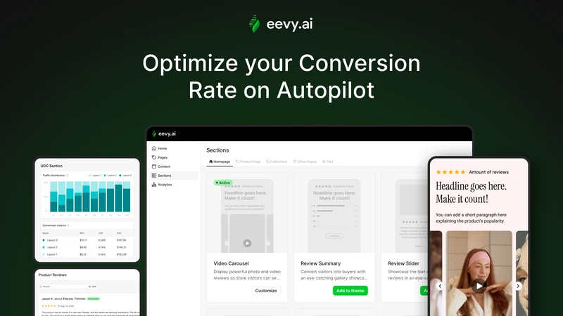 Eevy AI: A/B Testing Autopilot
