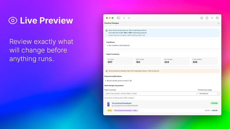 EditPilot ‑ AI Bulk Editor