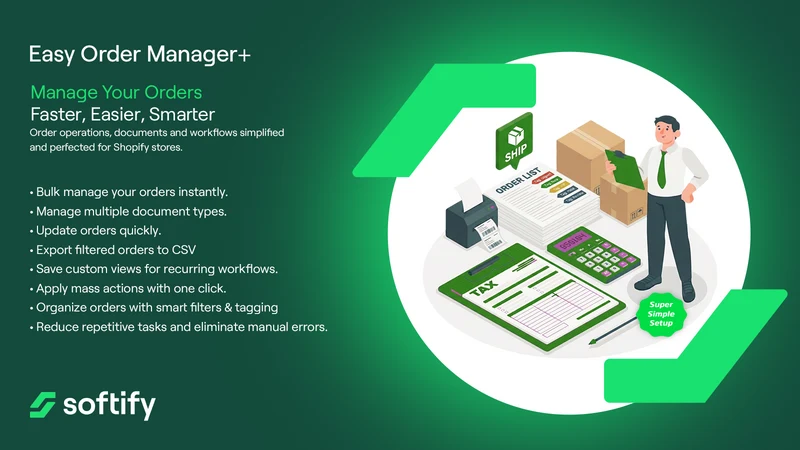 Easy Order Manager+