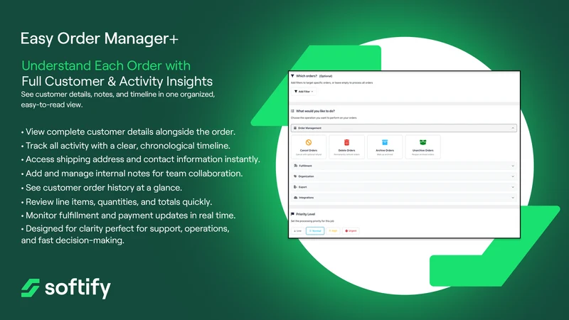 Easy Order Manager+