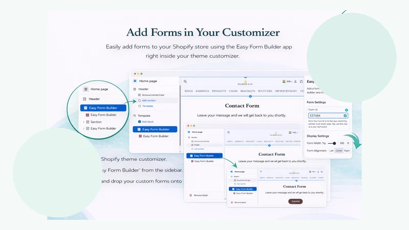 Easy Form Builder & Email