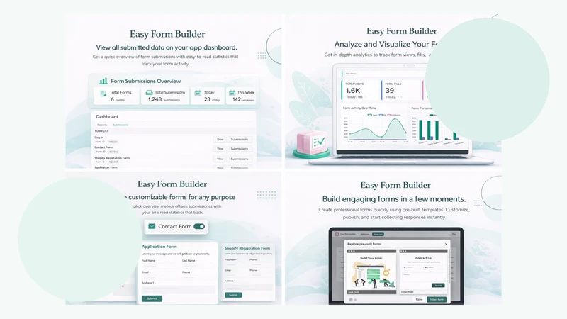 Easy Form Builder & Email