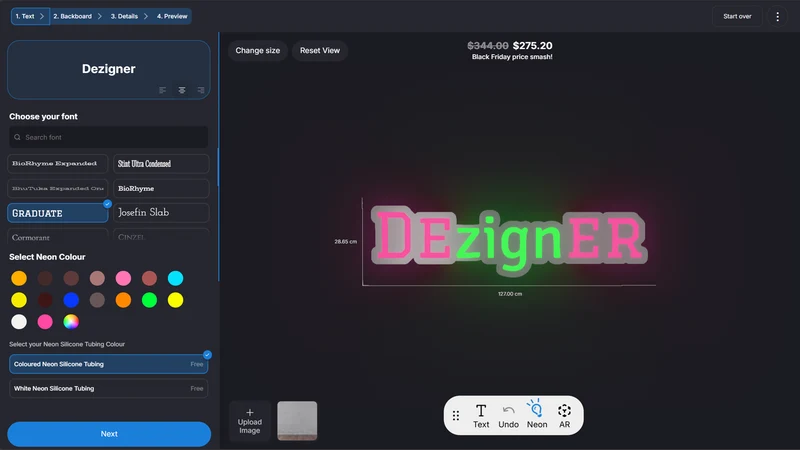 Dezigner.ai ‑ Signage Builder