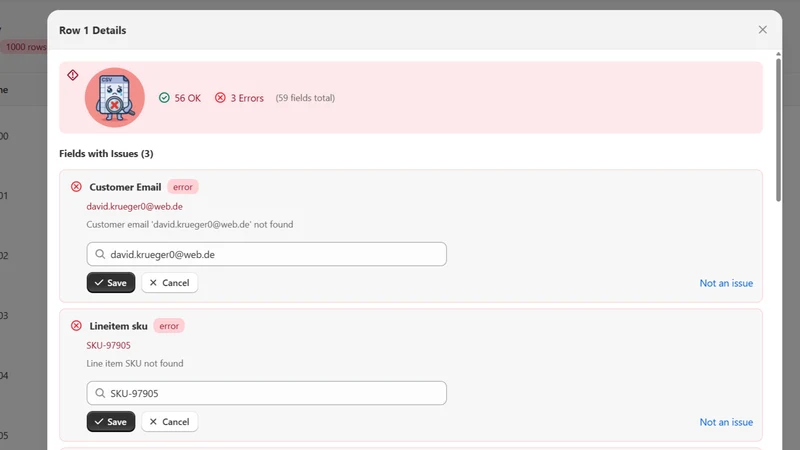 CSV Import Guardian