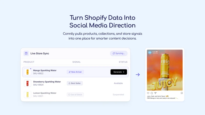 Connily Social Media Agent
