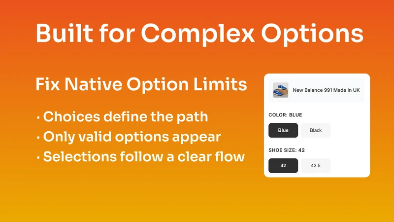 UOP: Conditional logic options