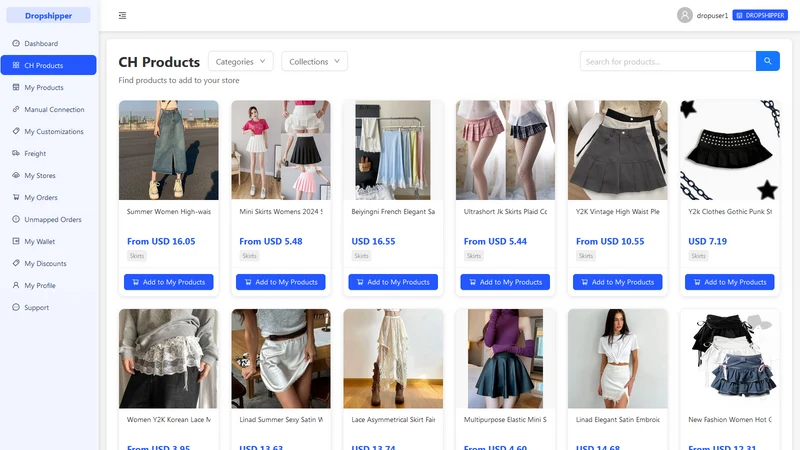 CH Dropshipping: Source & POD