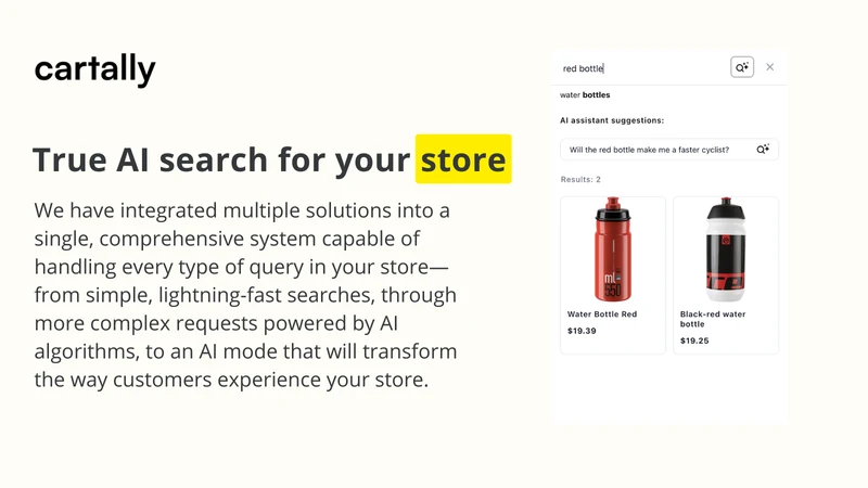 Cartally ‑ search & AI mode
