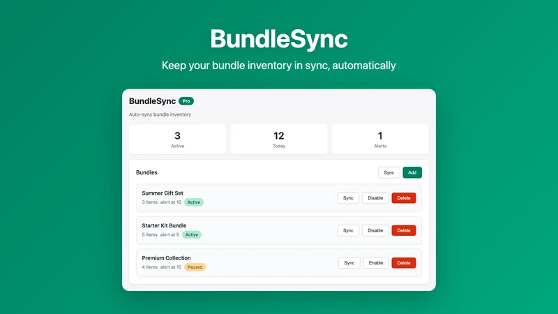 BundleSync