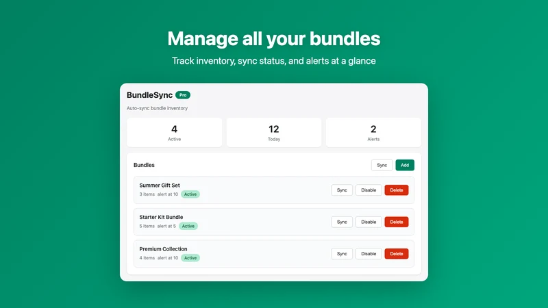 BundleSync