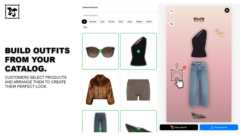 Build‑A‑Fit: Shoppable Outfits