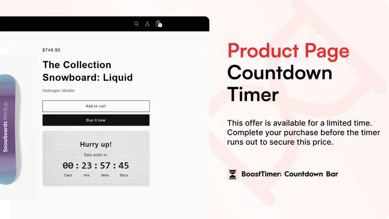 Booster: Countdown Timer Bar