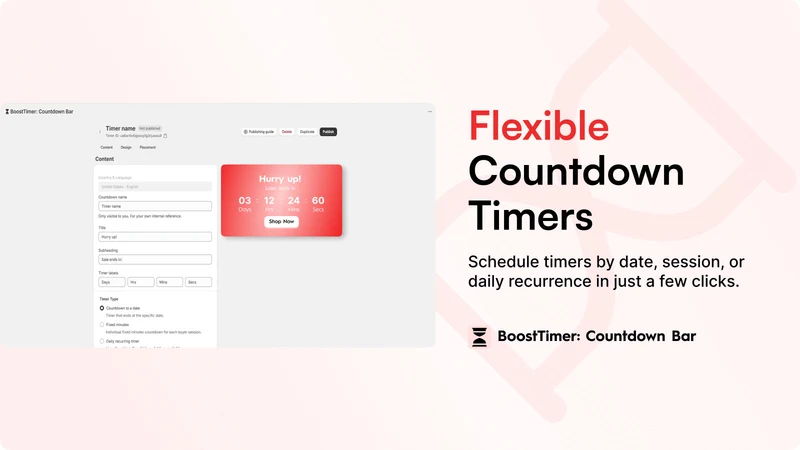 Booster: Countdown Timer Bar