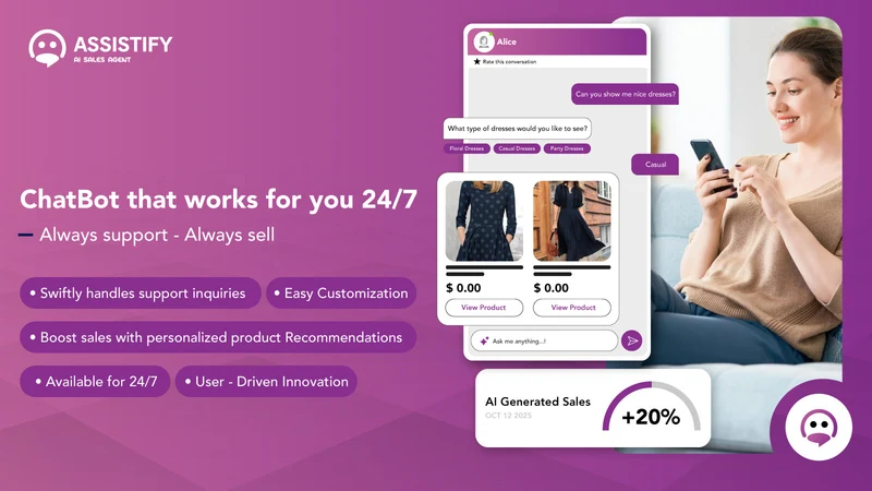 Assistify | AI Sales Agent