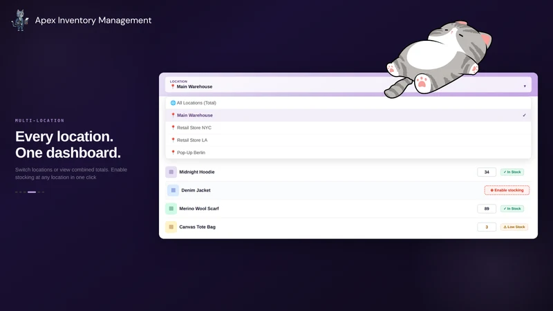 Apex Inventory Management