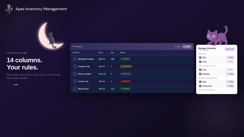 Apex Inventory Management