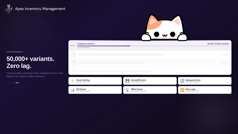 Apex Inventory Management
