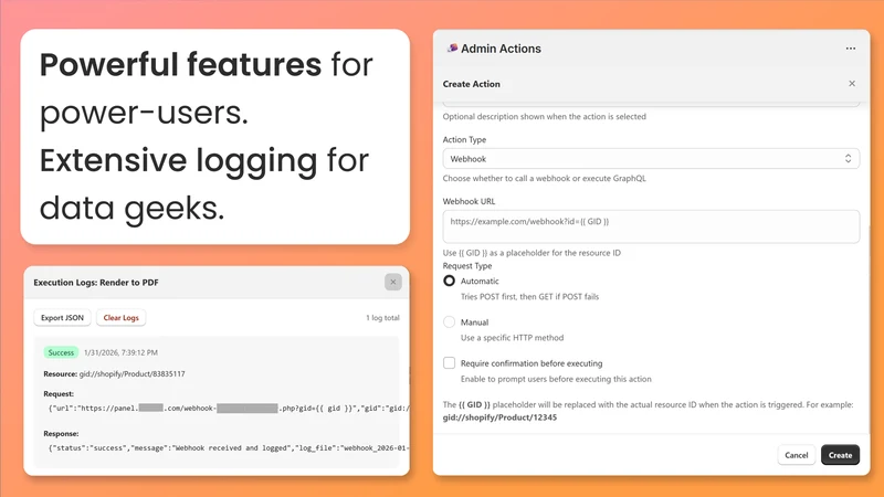 AdminActions | Custom Macros