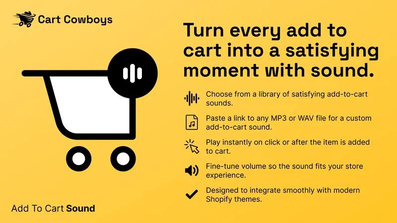 Cart Sound: Add To Cart Sound