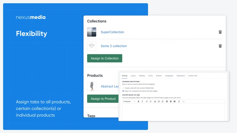 Easy Tabs ‑ Product Tabs