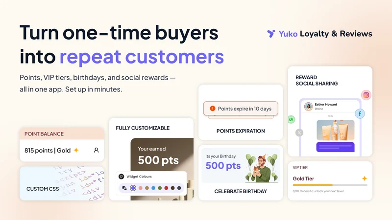 Yuko Loyalty Rewards & Points