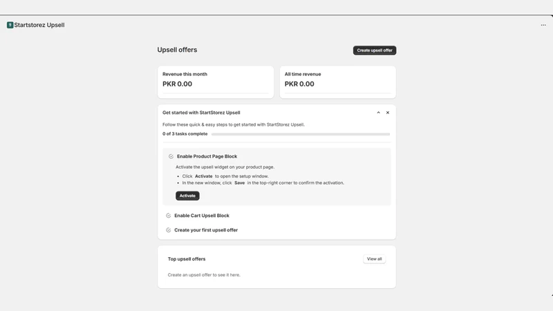Sparrow Upsell & Cross Sell