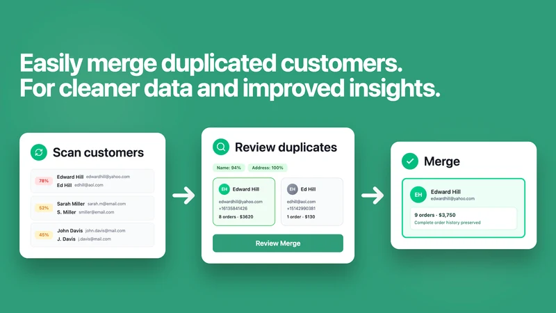 Singulary ‑ Merge Customers