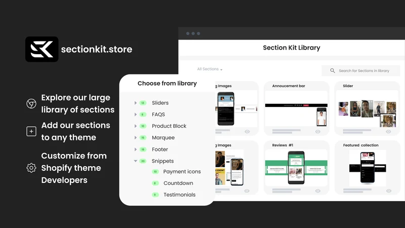 Section Kit: Theme Sections