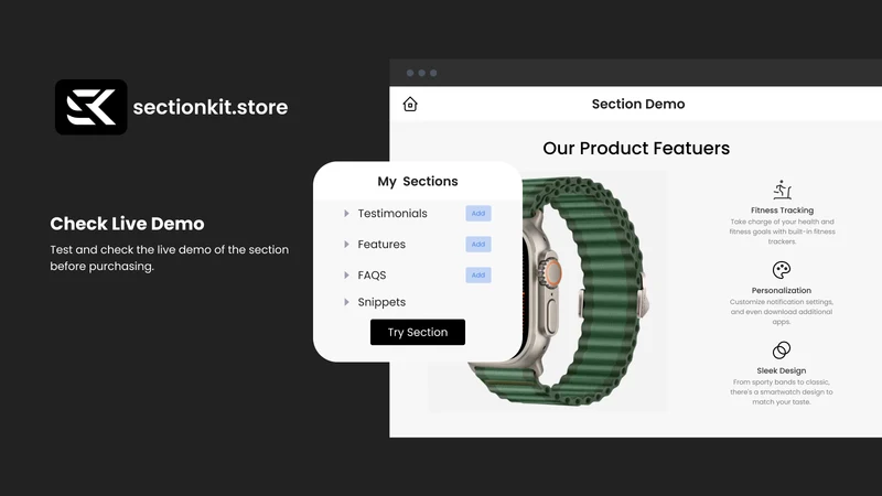 Section Kit: Theme Sections