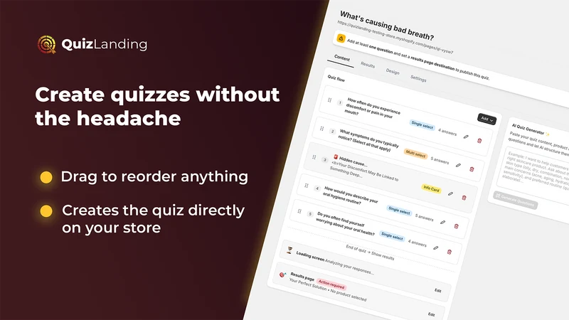 QuizLanding: Quiz Funnels