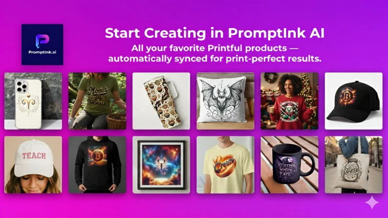 PromptInk AI: Print On Demand