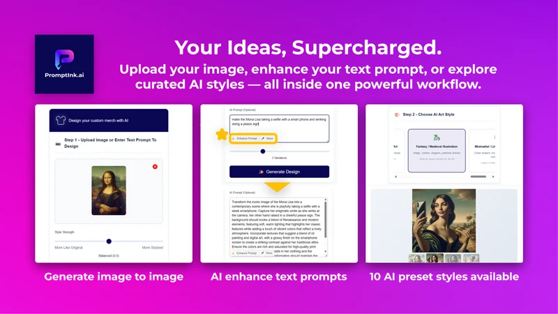 PromptInk AI: Print On Demand