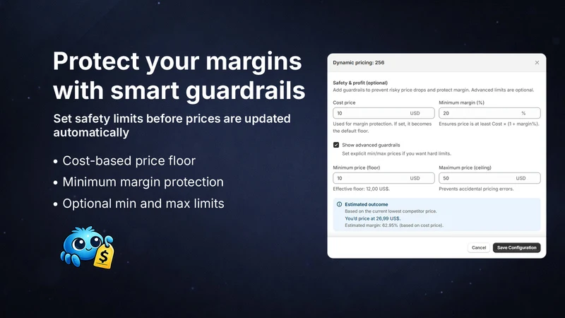 PriceSpidey: Competitor Prices