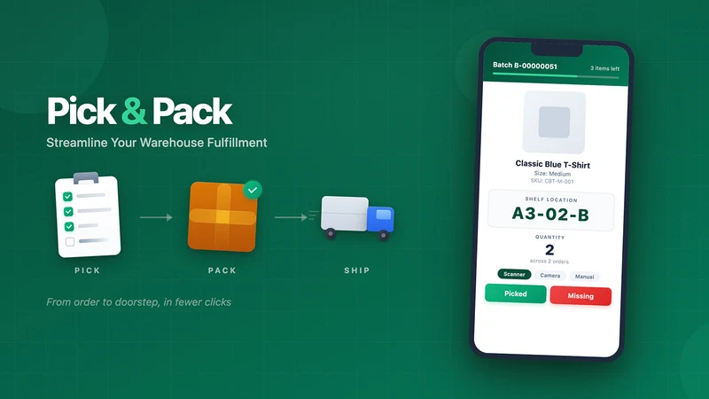 PickPilot – Pick List