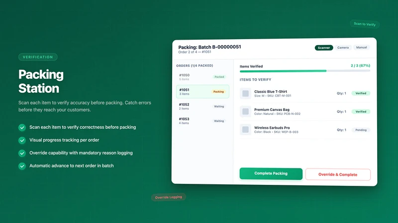 PickPilot – Pick List
